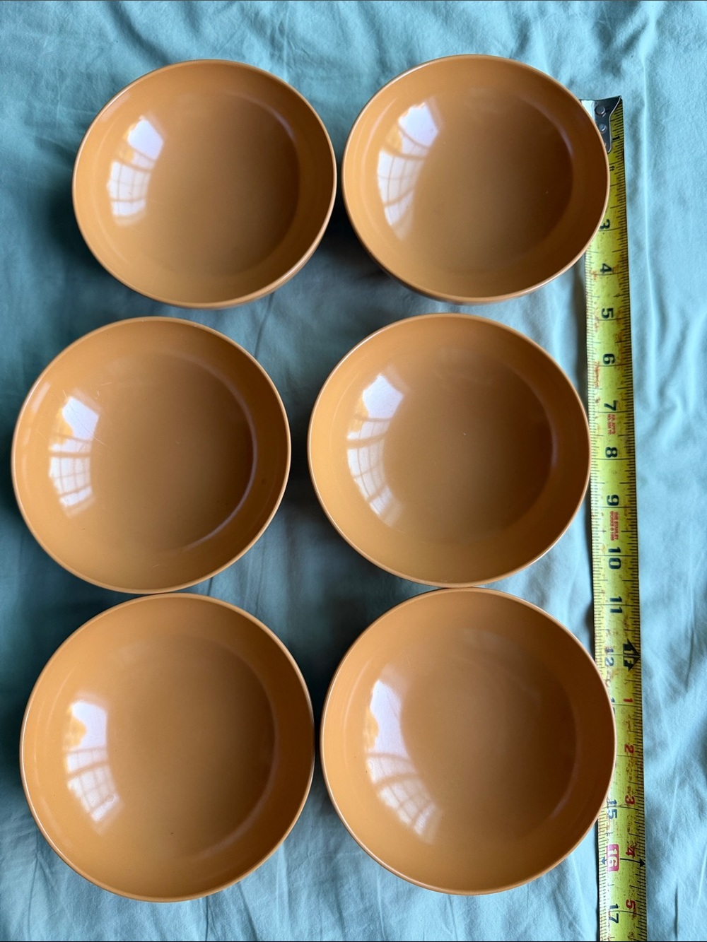 Vintage Melmac Set 6 Bowls